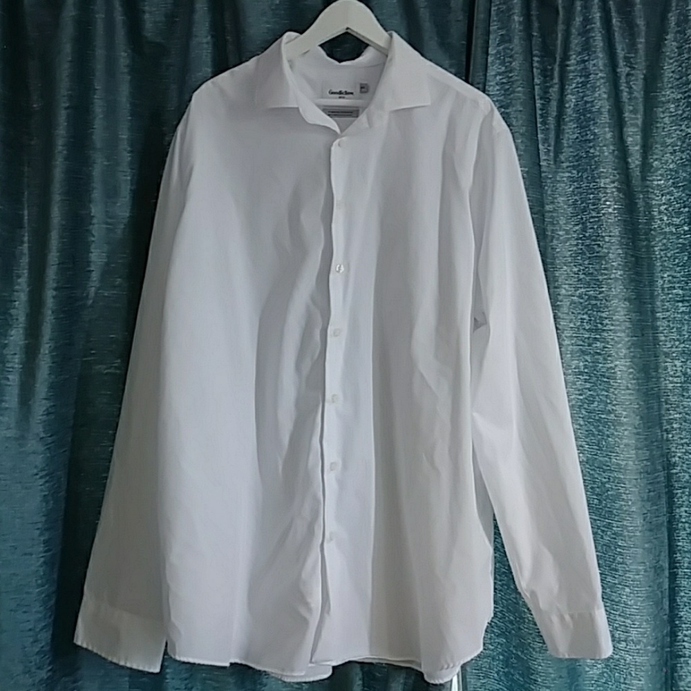 White Men's Dress Shirt